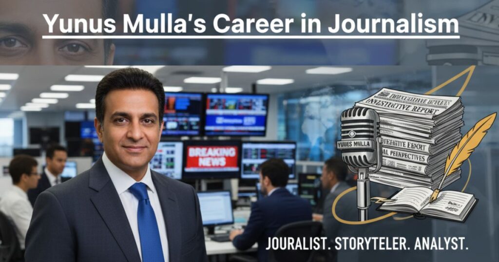 Yunus Mulla's Career in Journalism