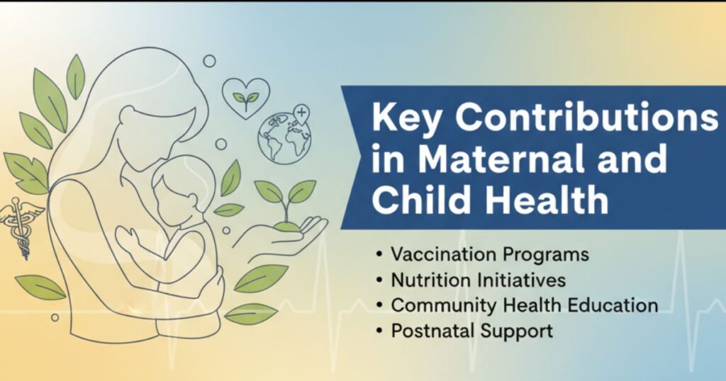 Key Contributions in Maternal and Child Health