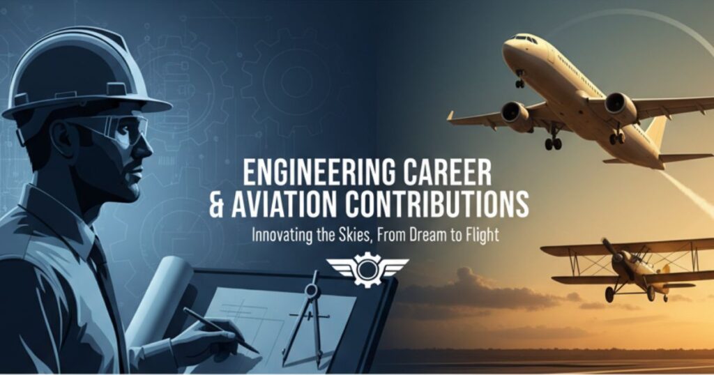 Engineering Career and Aviation Contributions