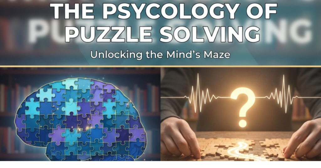 The Psychology of Puzzle Solving