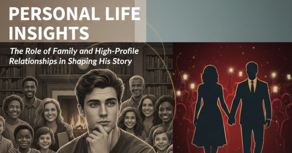 Personal life insights: The role of family and high-profile relationships in shaping his story