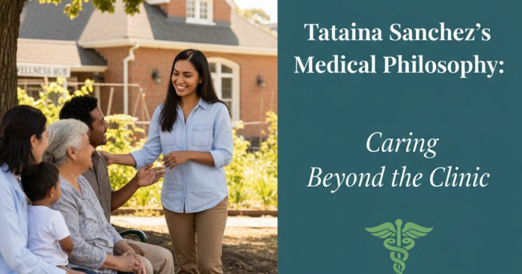 Tatiana Sanchez’s Medical Philosophy: Caring Beyond the Clinic