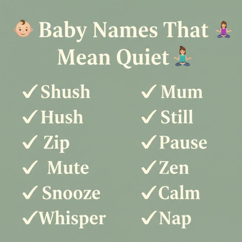 Illustration of gentle clouds and a moon, symbolizing tranquility, for an article on quiet baby names.