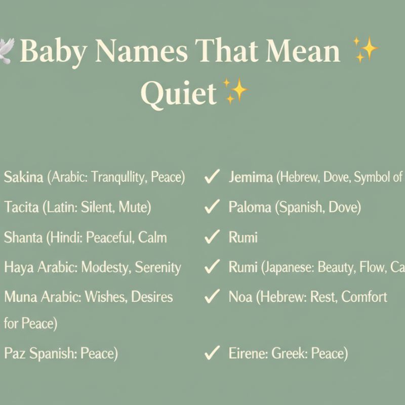 A minimalist crib scene with soft lighting, highlighting peaceful and serene baby names.