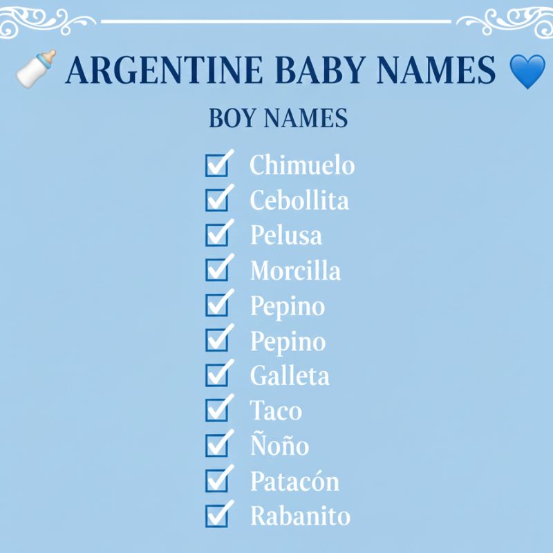 Argentine baby names inspired by tradition, culture, and creativity.